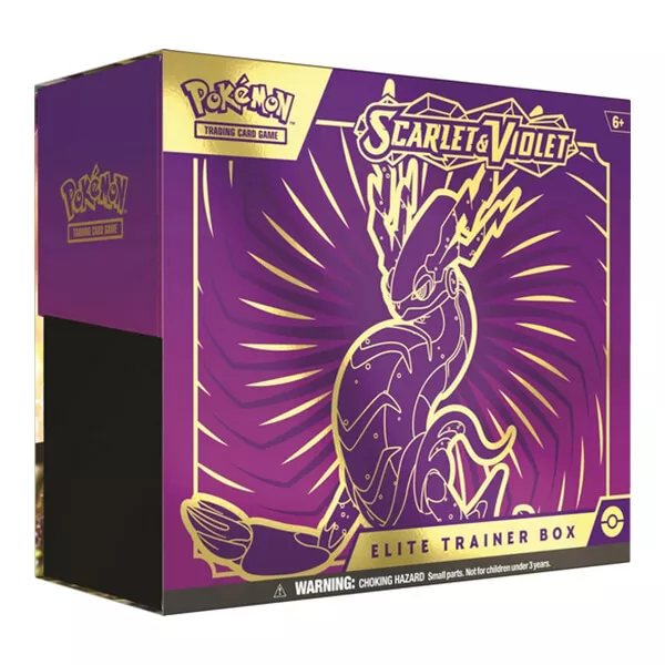 Pokémon Scarlet and Violet Elite Trainer Box - Miraidon - Obrázek 4