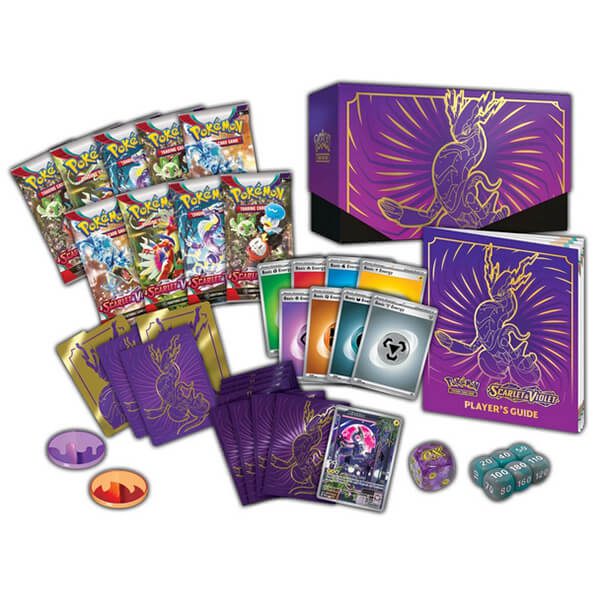 Pokémon Scarlet and Violet Elite Trainer Box - Miraidon - Obrázek 3
