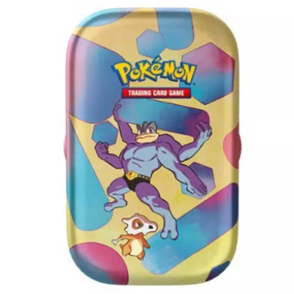 Pokémon Scarlet & Violet 151 Mini Tin - Meowth & Hitmonchan - Obrázek 4