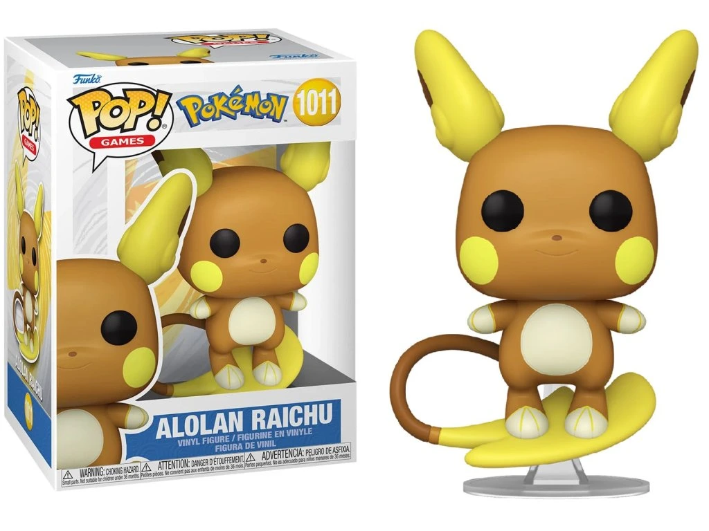 Funko POP! 1011 Games: Pokémon - Alolan Raichu