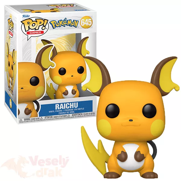 Funko Pop! 645 Pokemon Raichu