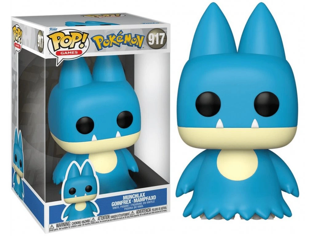 Funko POP! 917 Games: Pokémon - Jumbo - Munchlax