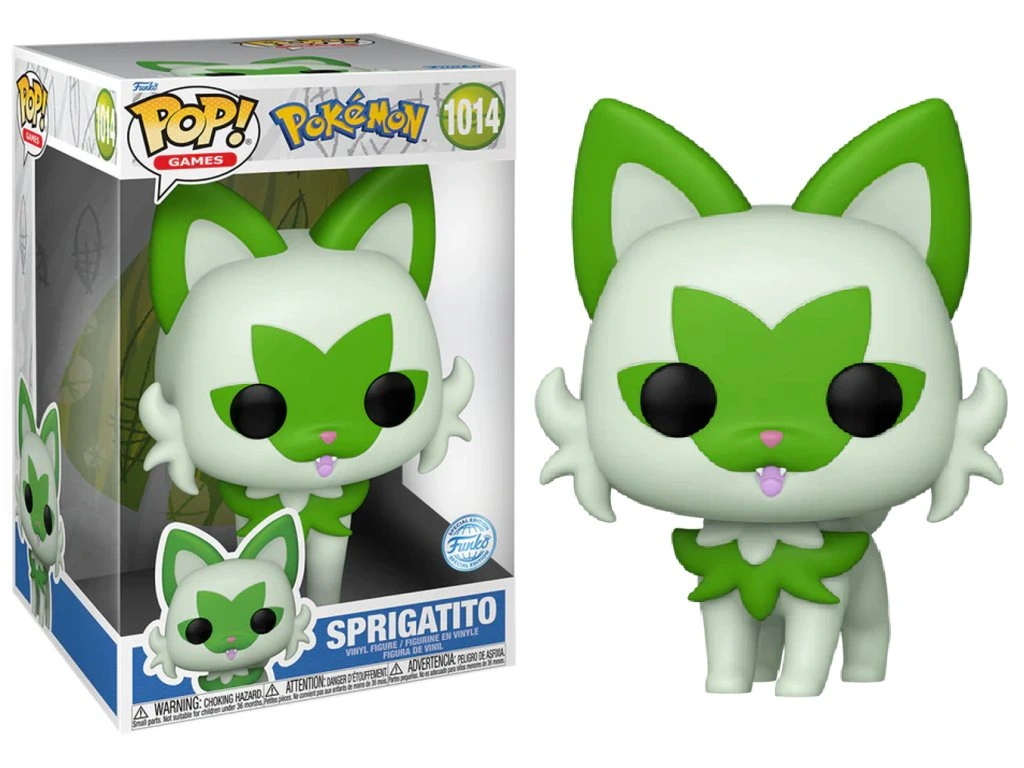 Funko POP! 1014 Games: Pokémon - Sprigatito Jumbo