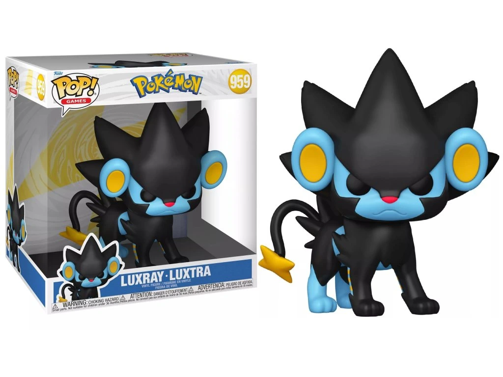 Funko POP! 959 Games: Pokémon - Jumbo - Luxray Luxtra