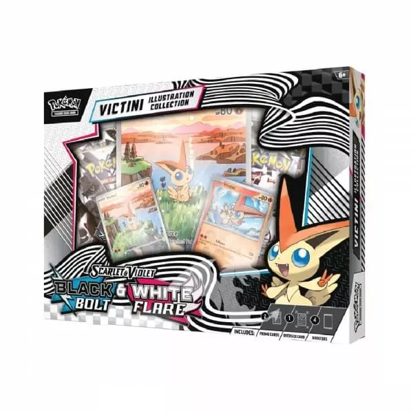 Pokémon Black Bolt and White Flare Unova Victini Illustration Collection