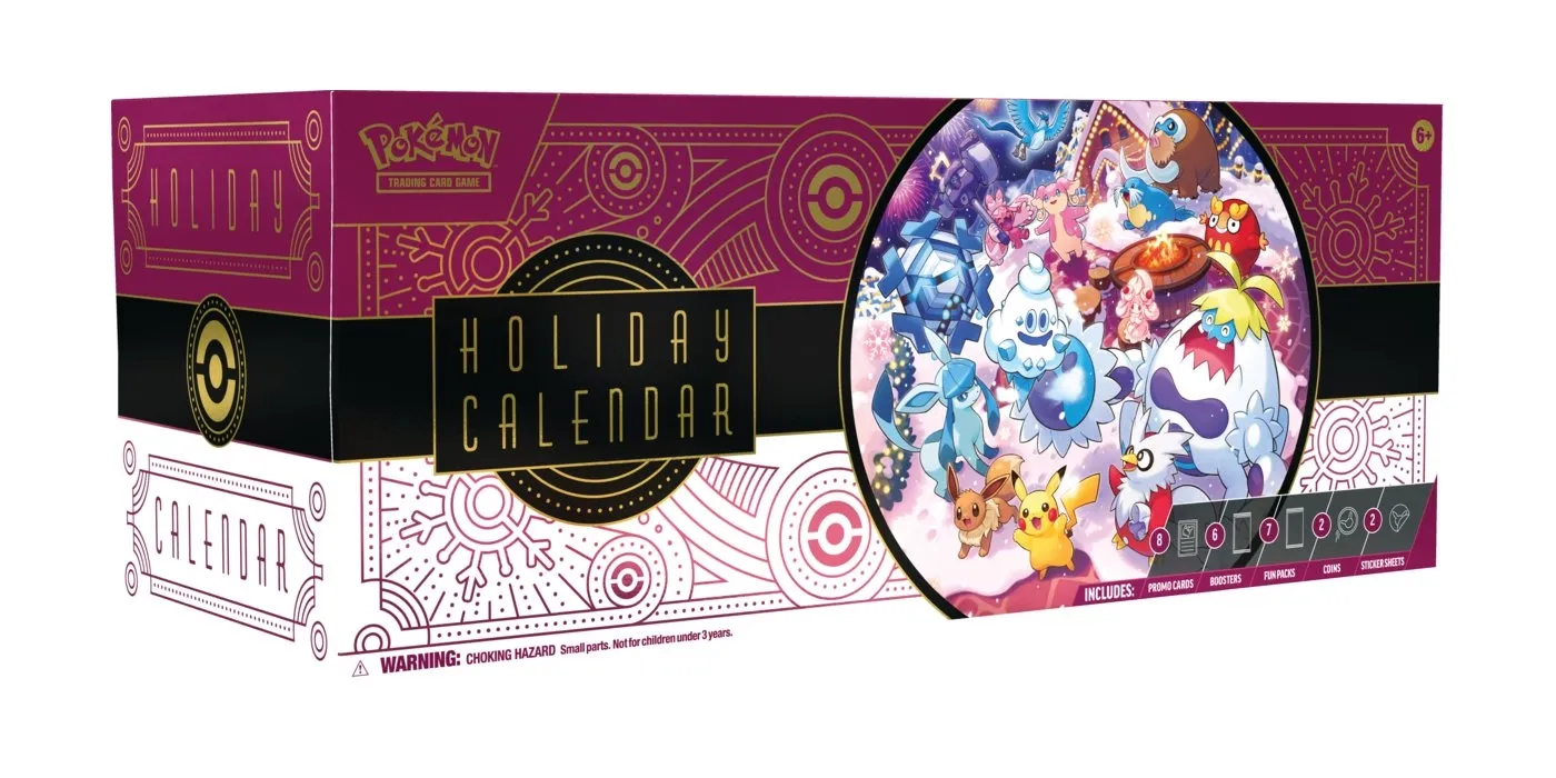 Pokémon TCG: Holiday Calendar 2025 (Adventní kalendář)