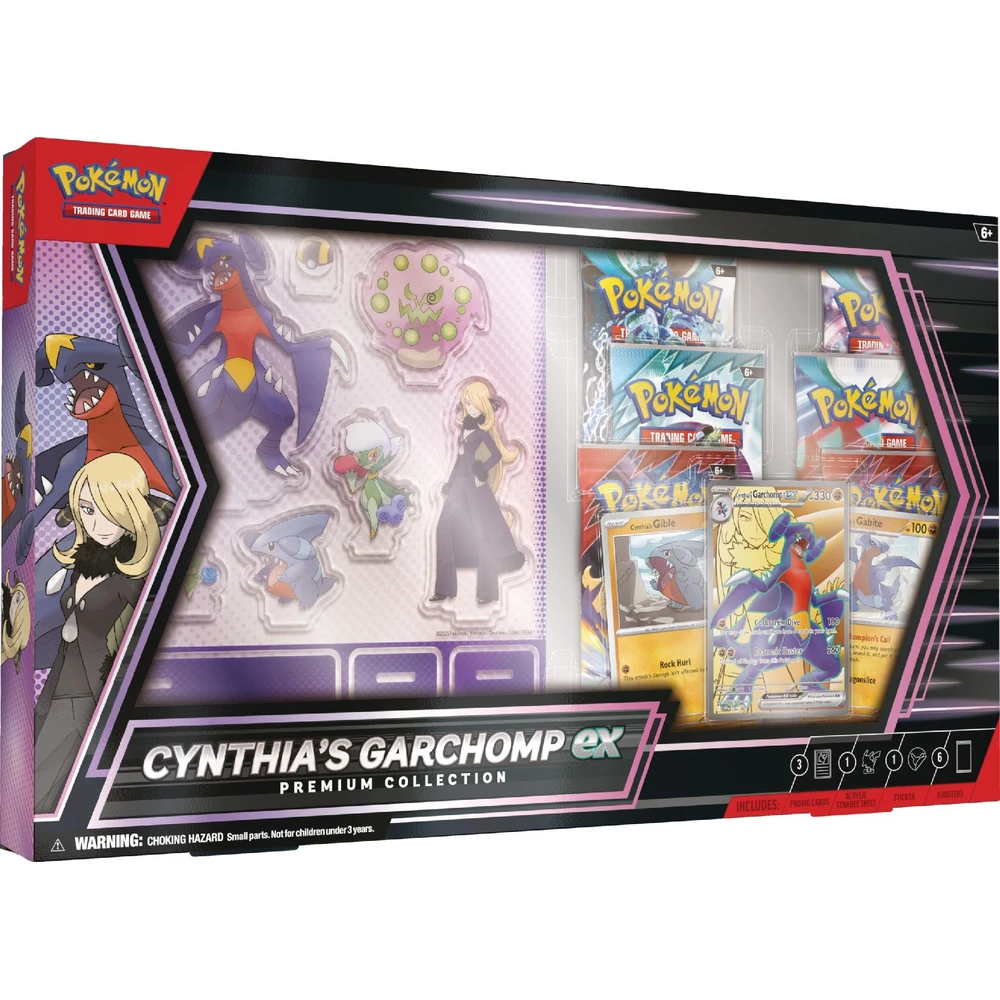 Pokémon TCG Cynthia’s Garchomp ex Premium Collection