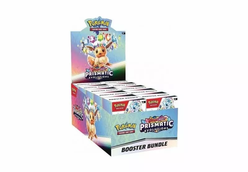 Pokémon Prismatic Evolutions - Booster Bundle Display