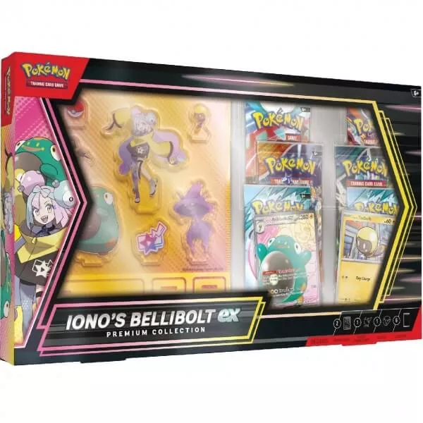 Pokémon Iono's Bellibolt ex Premium Collection Box