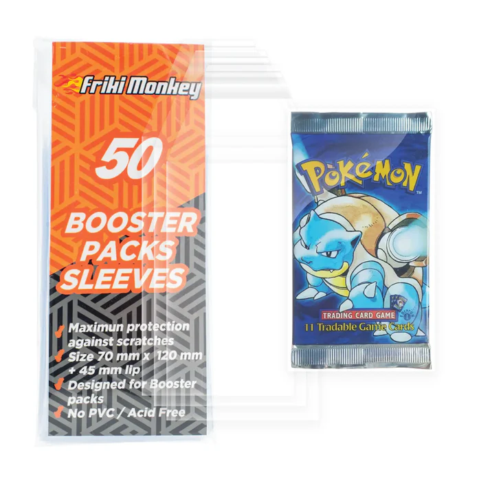 Pouzdra na Boostery Sleeves (uzavíratelné) - 70x120mm pro Pokémony