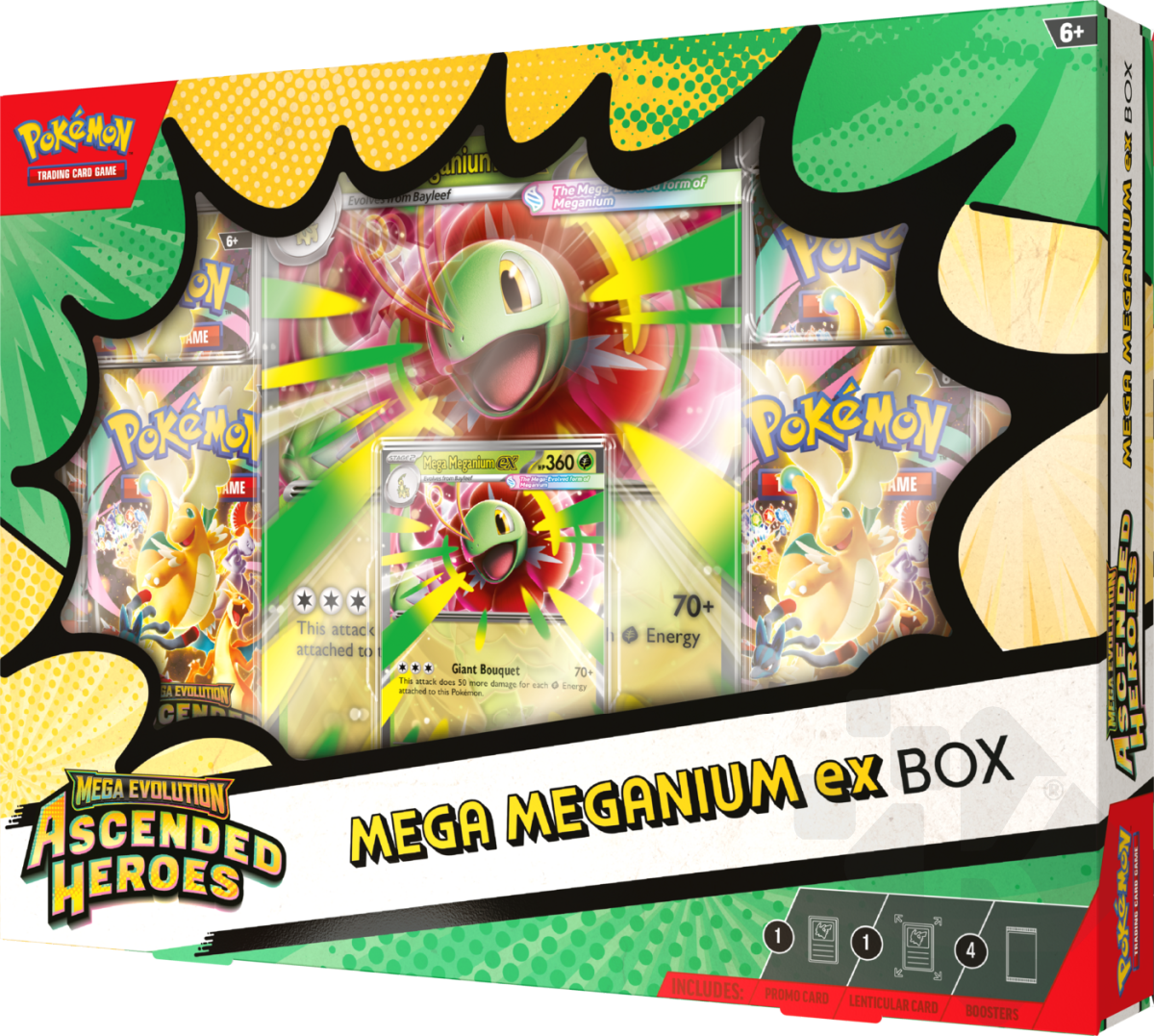 Pokémon Mega Evolution - Ascended Heroes - Mega Meganium Ex Box