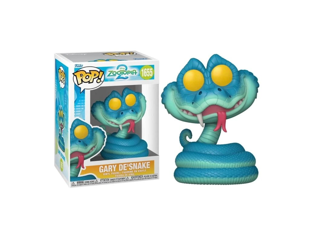 Funko Pop! 1655 Disney Zootopia 2 Gary De Snake