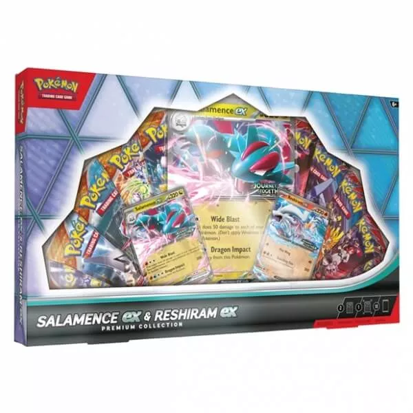 Pokémon Salamence ex a Reshiram ex Premium Collection Box