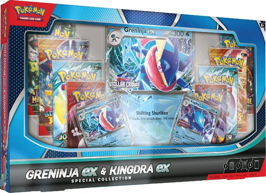 Pokémon TCG - Greninja ex & Kingdra ex - Special Collection