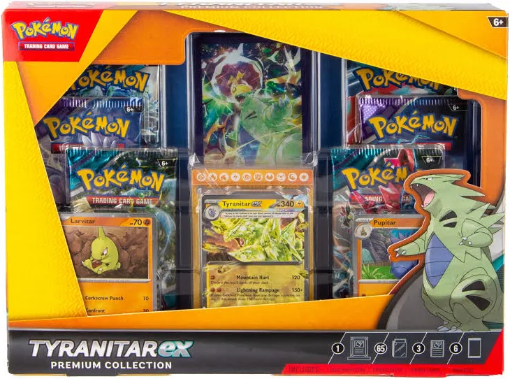 Pokemon TCG Tyranitar EX Premium Collection Box