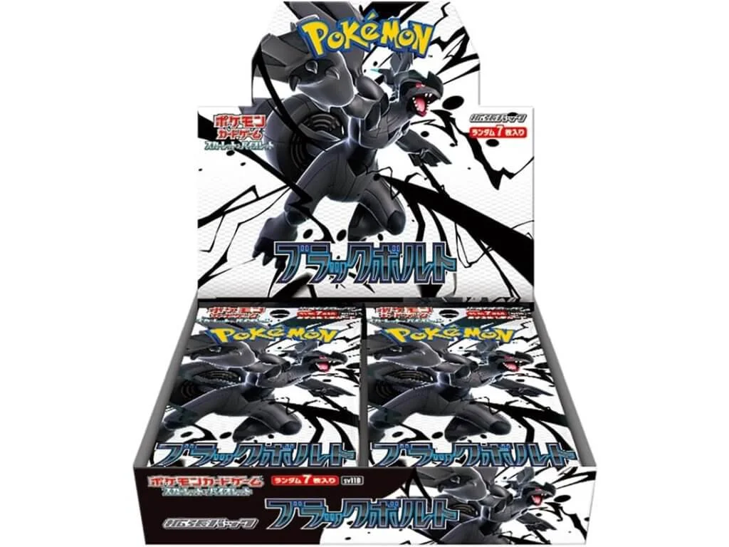 Pokémon TCG: Black Bolt Booster Box – Japan