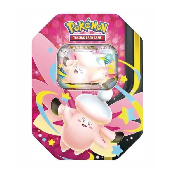Plechovka Pokémon Mega Moonlit Tin - Mega Clefable ex