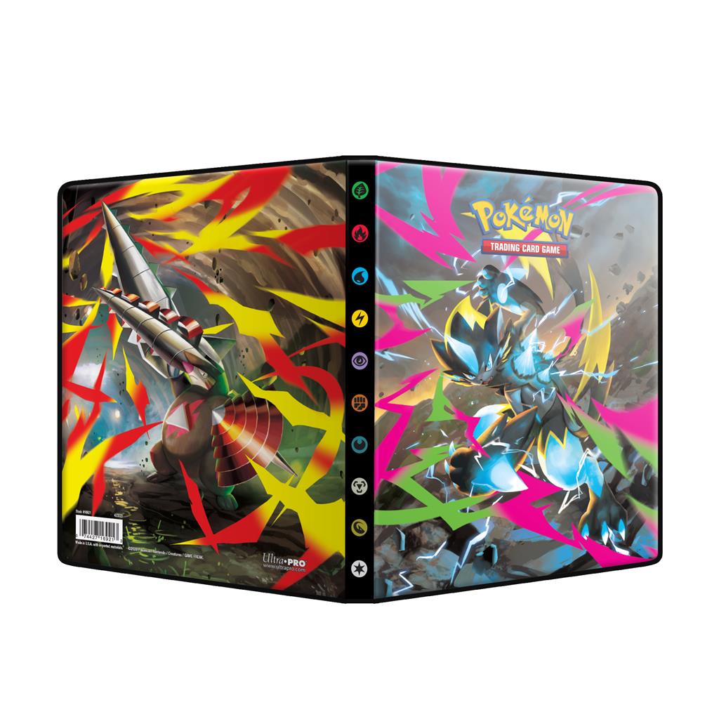 Album na karty Pokémon - Mega Evolution: Pitch Black 4-Pocket Portfolio