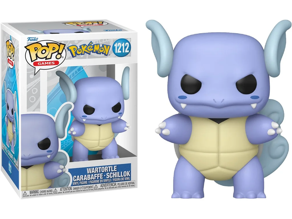 Funko POP! 1212 Games: Pokémon - Wartortle
