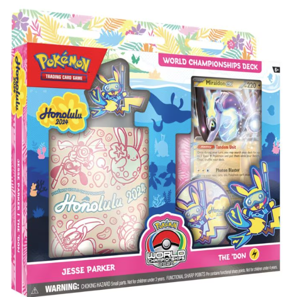 Pokémon TCG World Championship Deck 2024 Honolulu Jesse Parker