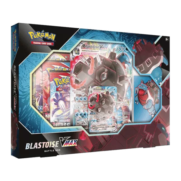 Pokémon Blastoise VMAX Battle Box