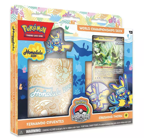 Pokémon TCG World Championship Deck 2024 Honolulu Fernando Cifuentes